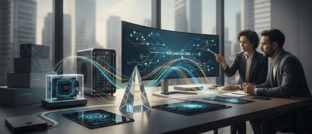 B2B lead generation - AI Search Optimization for B2B Leads 2026 - Complete Guide featuring B2B lead generation, AI Search ...